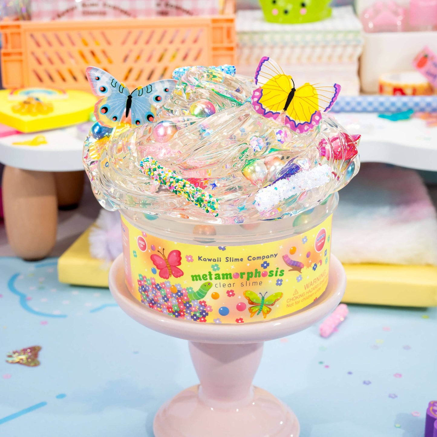 Metamorphosis Putty Clear Slime (4pcs/case)