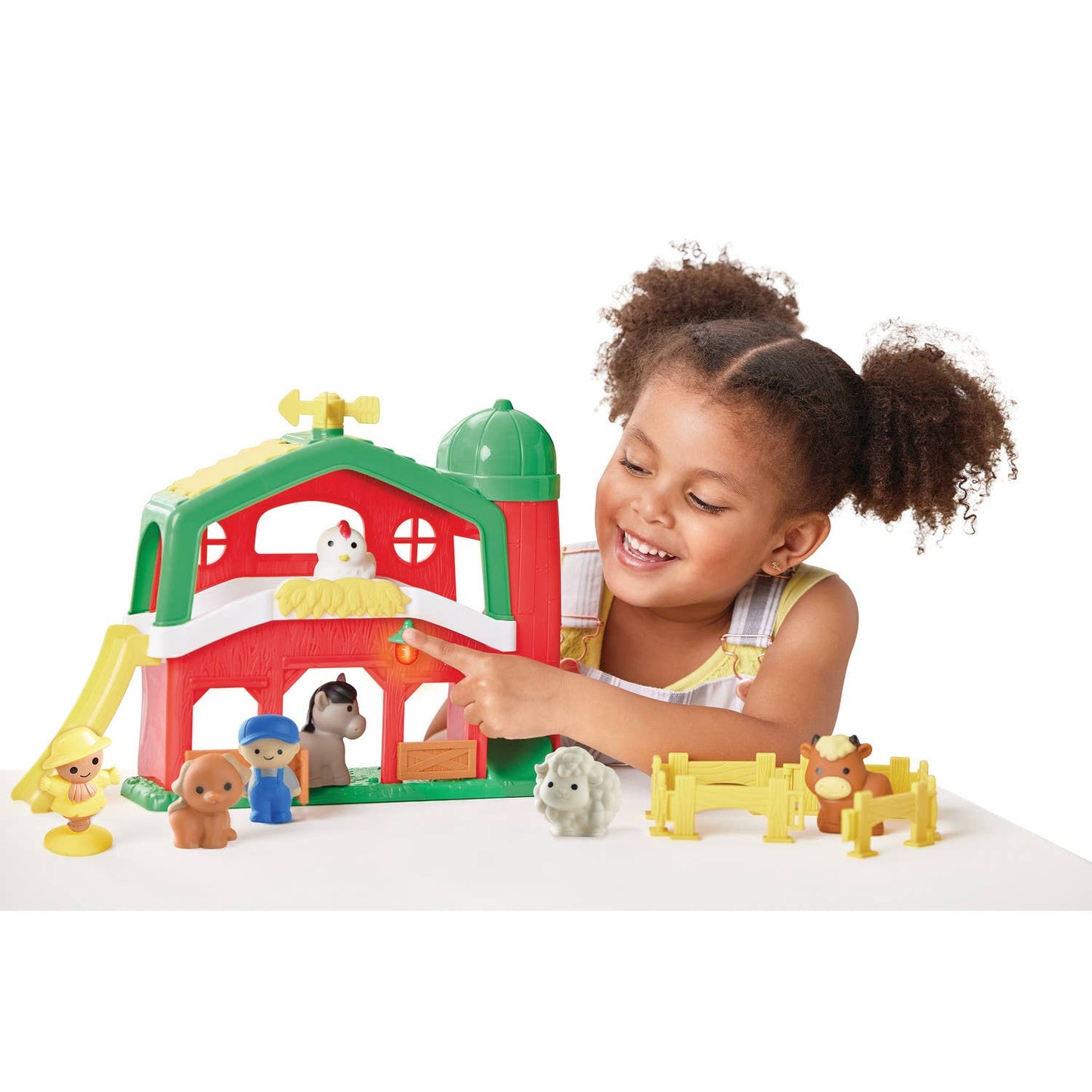 Kidoozie Barnyard Farm Playset, Interactive Toddler Toy