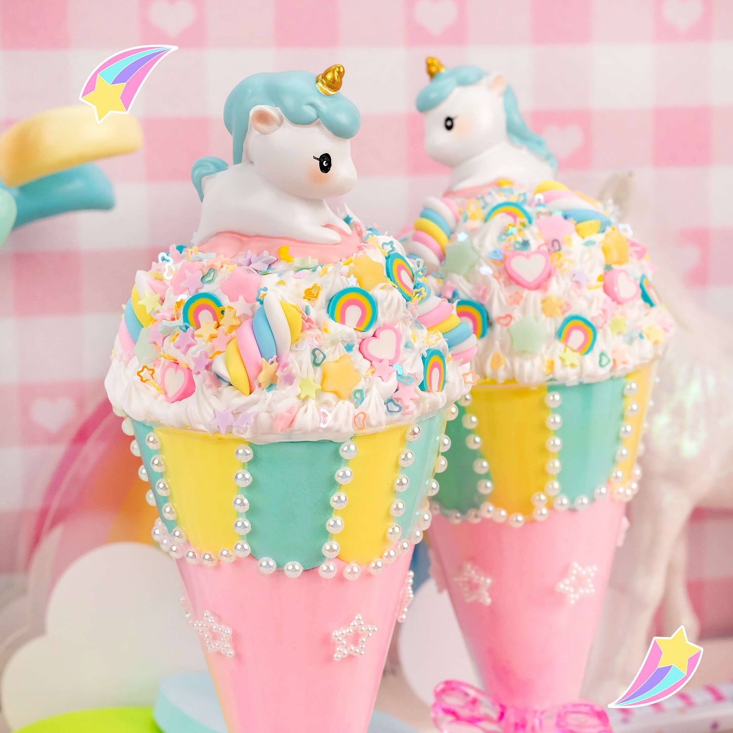 Play & Display Unicorn Parfait Clay Cafe Kit (16pcs/case)