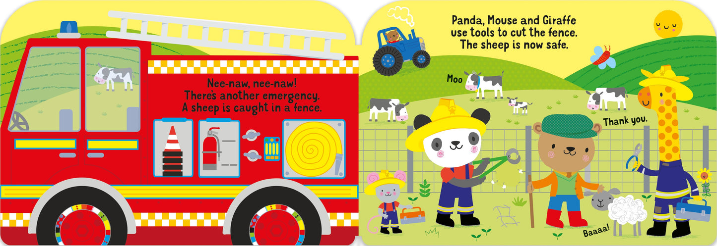 Baby's Very First Fire Truck Book: Usborne