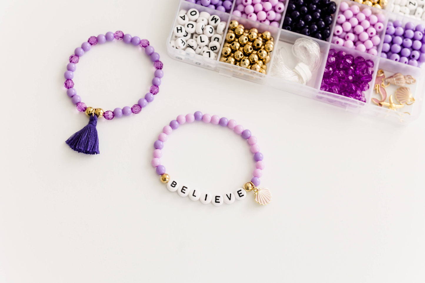 Mermaid At Heart DIY Stretchy Bracelet Craft Kit