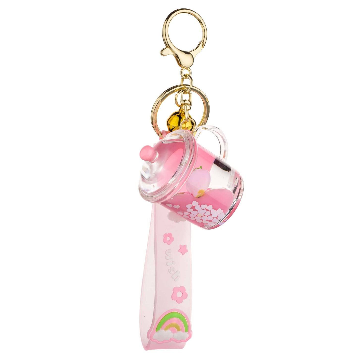 Cookie Jar Liquid Effect Sensory Keychain : Purple