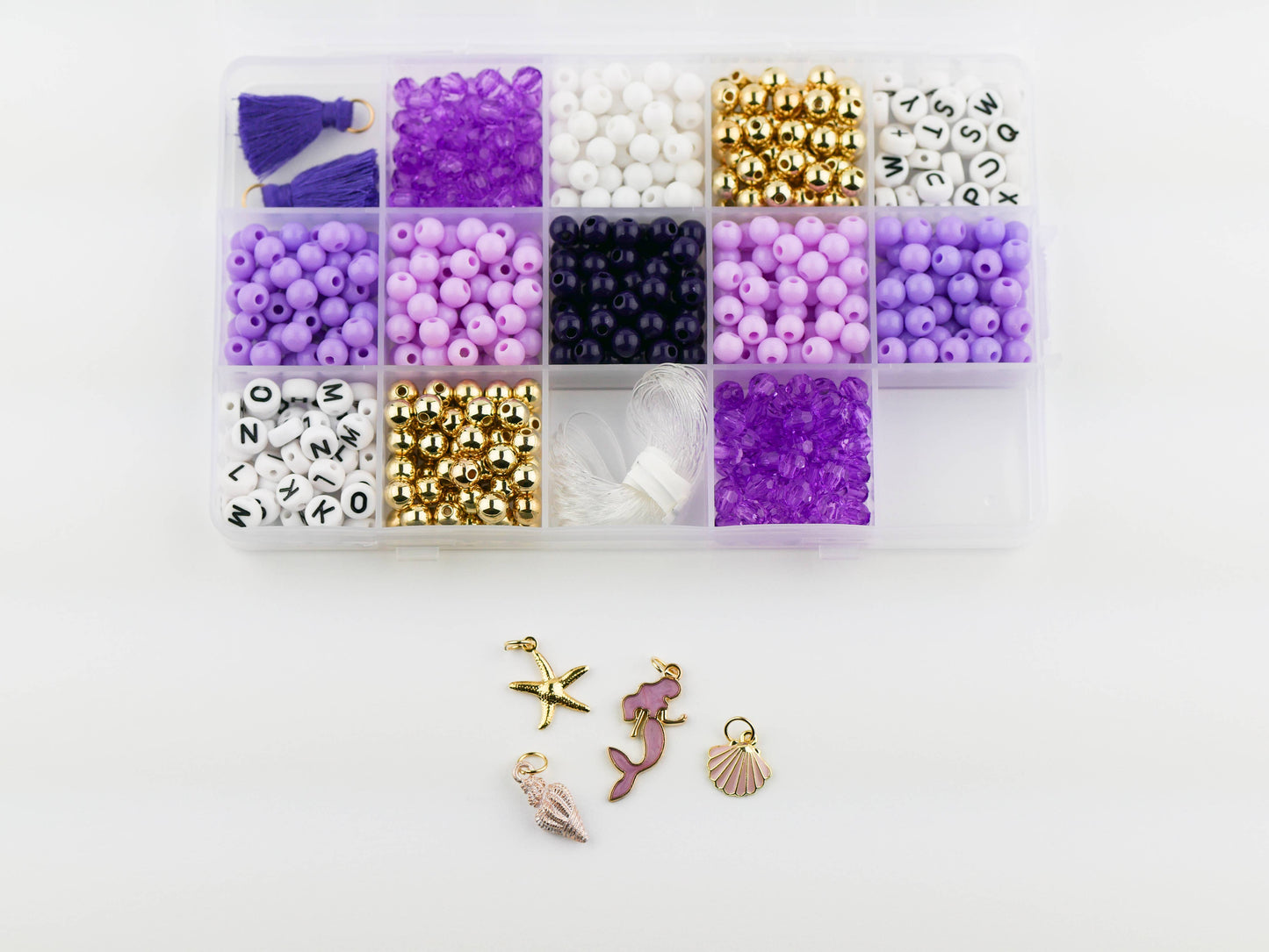 Mermaid At Heart DIY Stretchy Bracelet Craft Kit