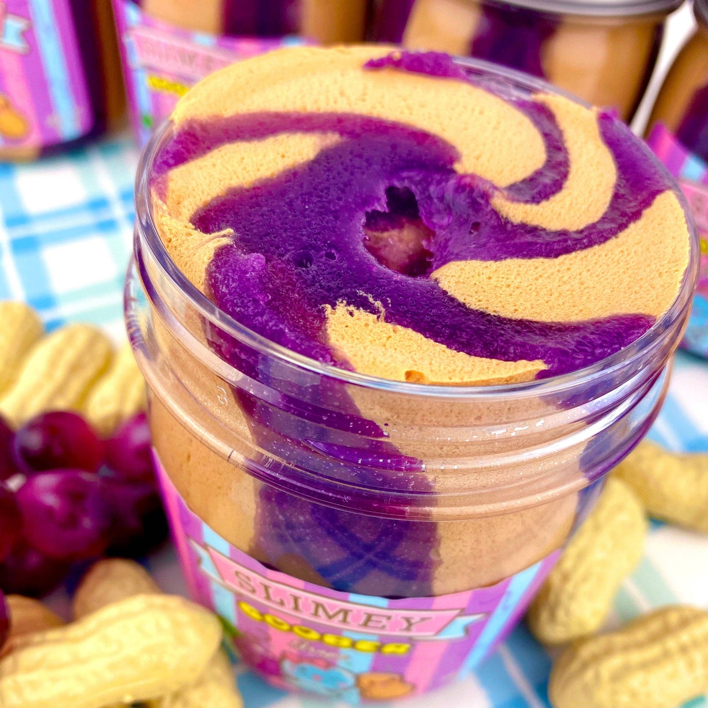 Slimey Goober Grape Cloud Creme Slime (5pcs/case)