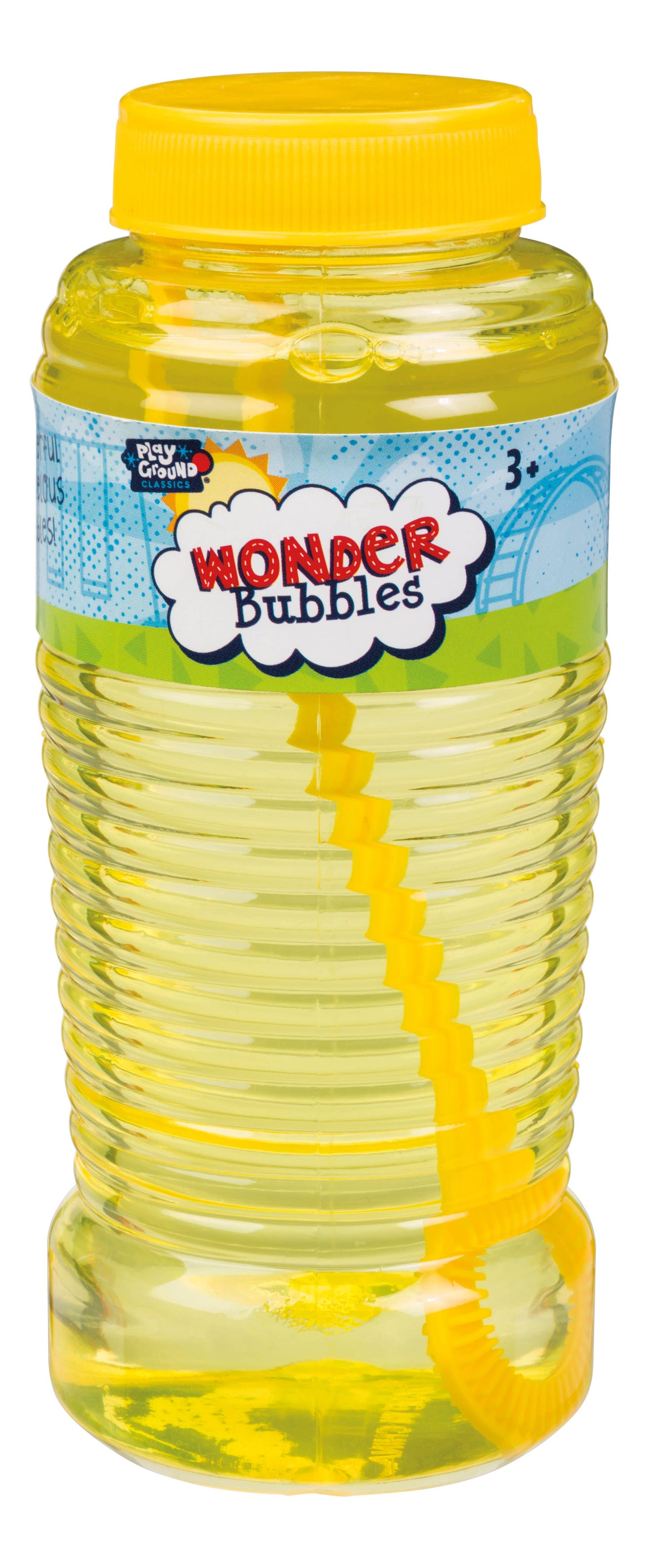 Playground Classics Wonder Bubbles 8 oz, Assorted Colors