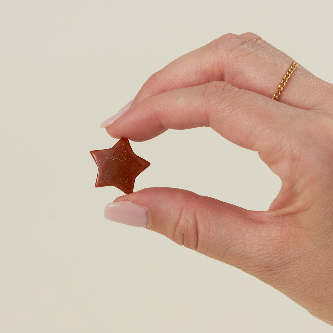 Assorted Carved Crystal Stars - 36 pcs ⭐