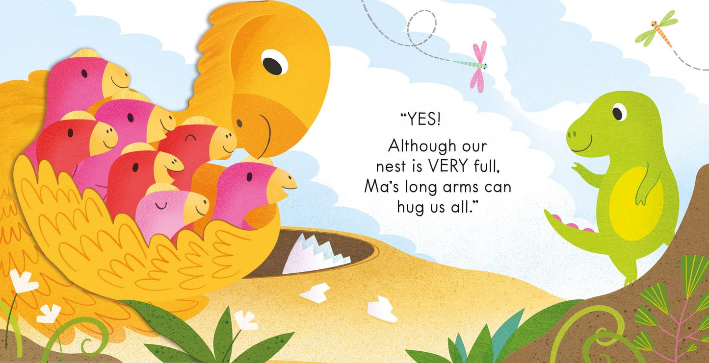 Dinosaurs Love Hugs board book : Usborne