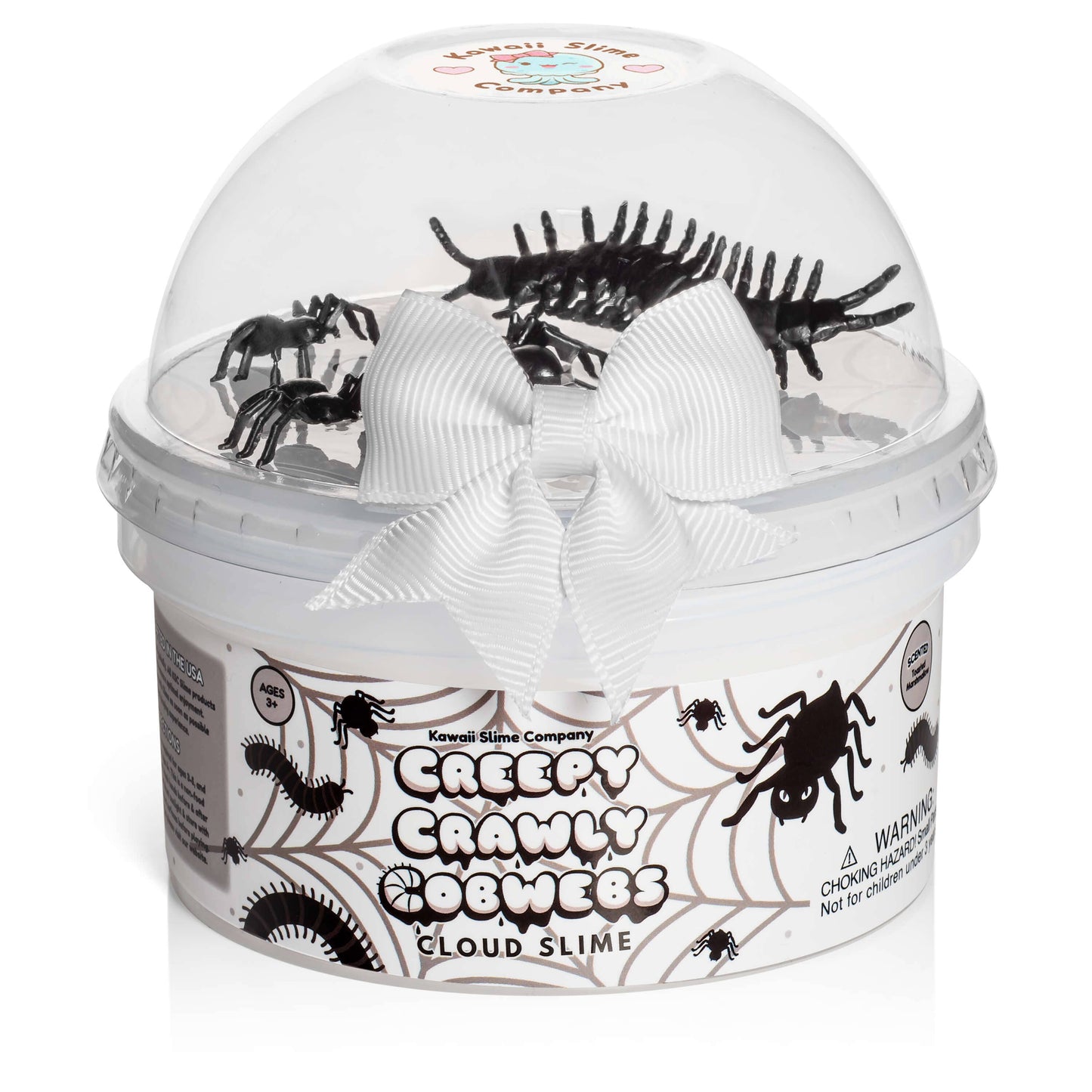 Creepy Crawly Cobwebs Cloud Slime (4pcs/case)