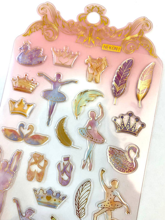 Ballet Gel Stickers