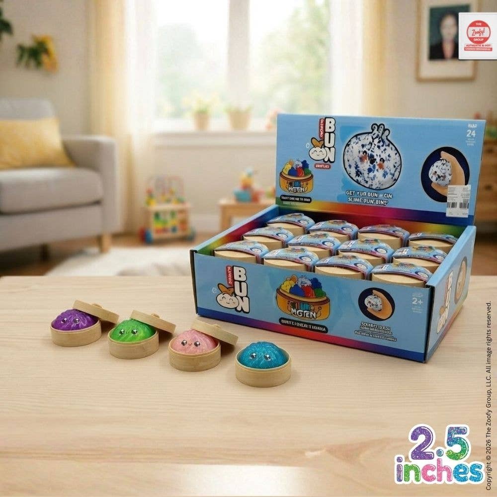 Mystery Glitter Dumpling Mini Squishies - 24 pc PDQ (2.5")