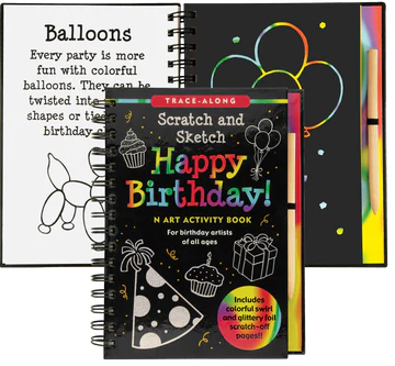 Happy Birthday Scratch & Sketch