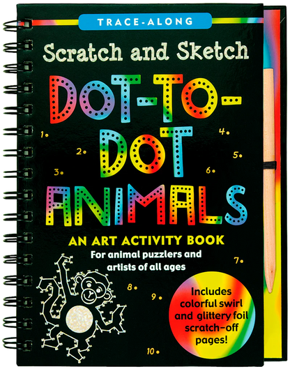 Dot-To-Dot Animal Scratch & Sketch