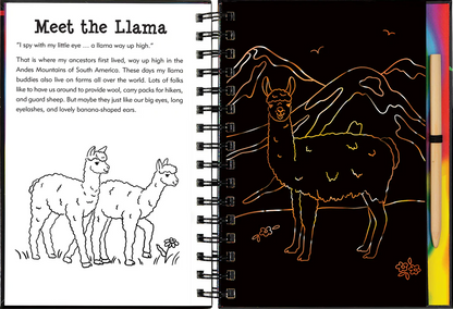 Llama & Friends Scratch & Sketch