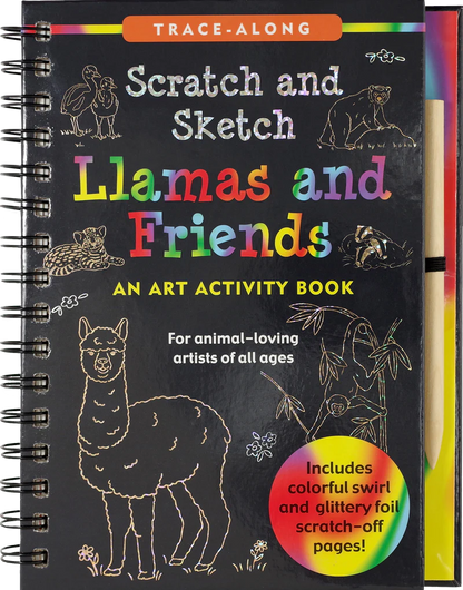 Llama & Friends Scratch & Sketch