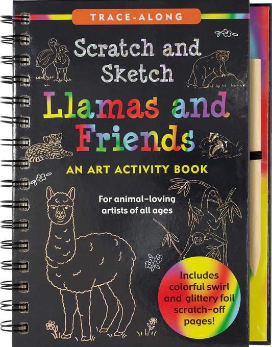 Llama & Friends Scratch & Sketch