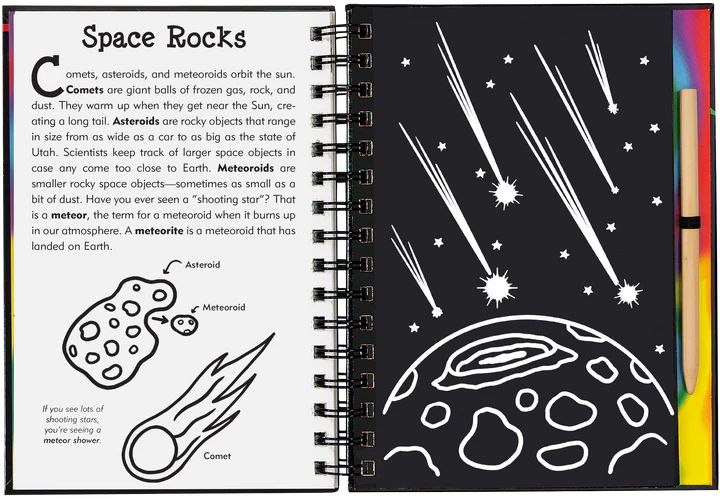 Outer Space Scratch & Sketch