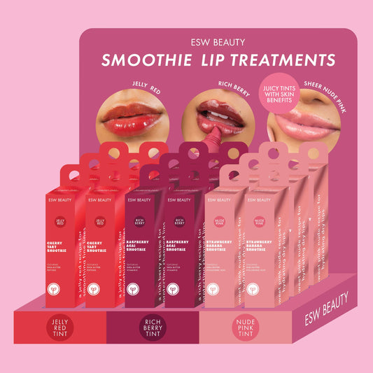 Berry Kisses Smoothie Lip Treatment Table Top Filled Display
