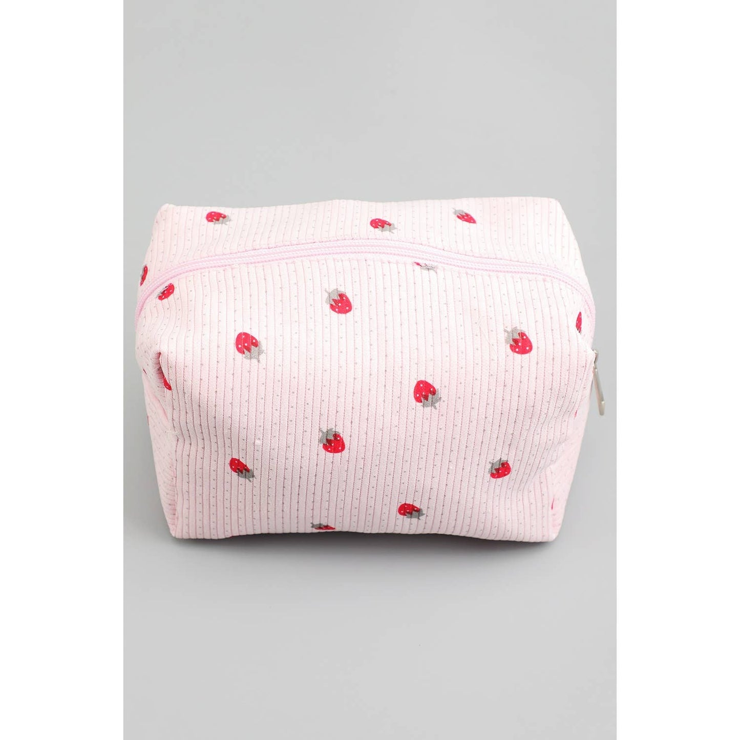 CORDUROY MAKEUP TRAVEL POUCH