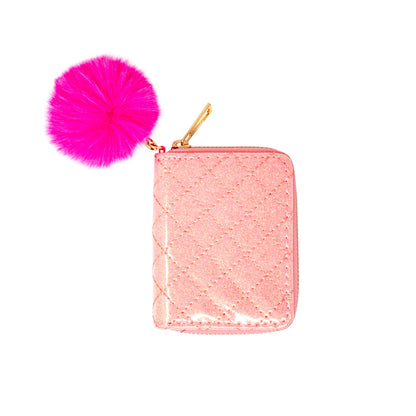 Girls Sparkle Quilted Wallet