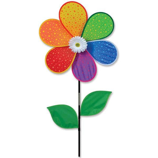 19 In. Flower Spinner - Daisy