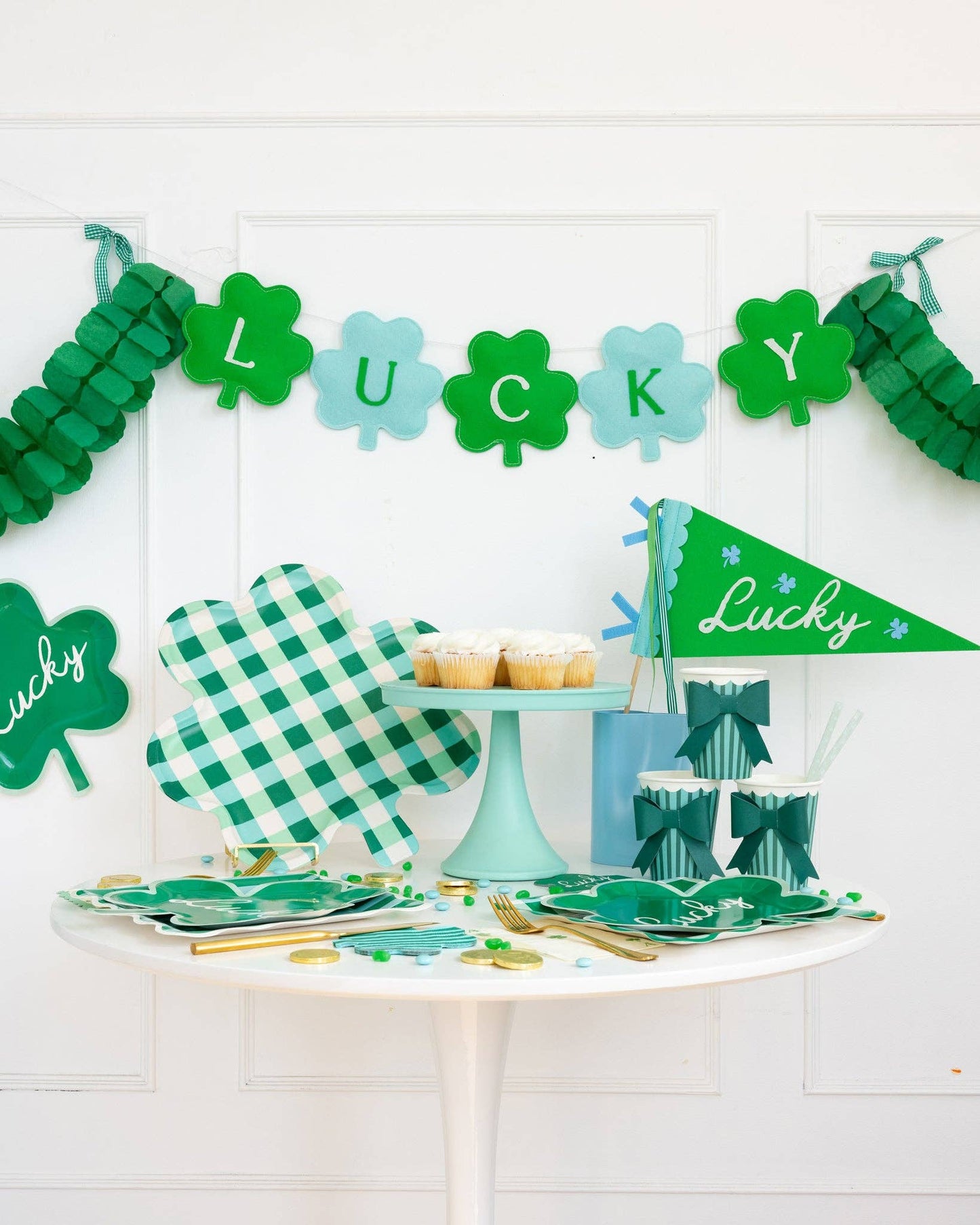 Lucky Felt Banner