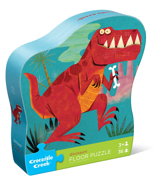 36-Piece Shaped Box Puzzle - Dinosaur