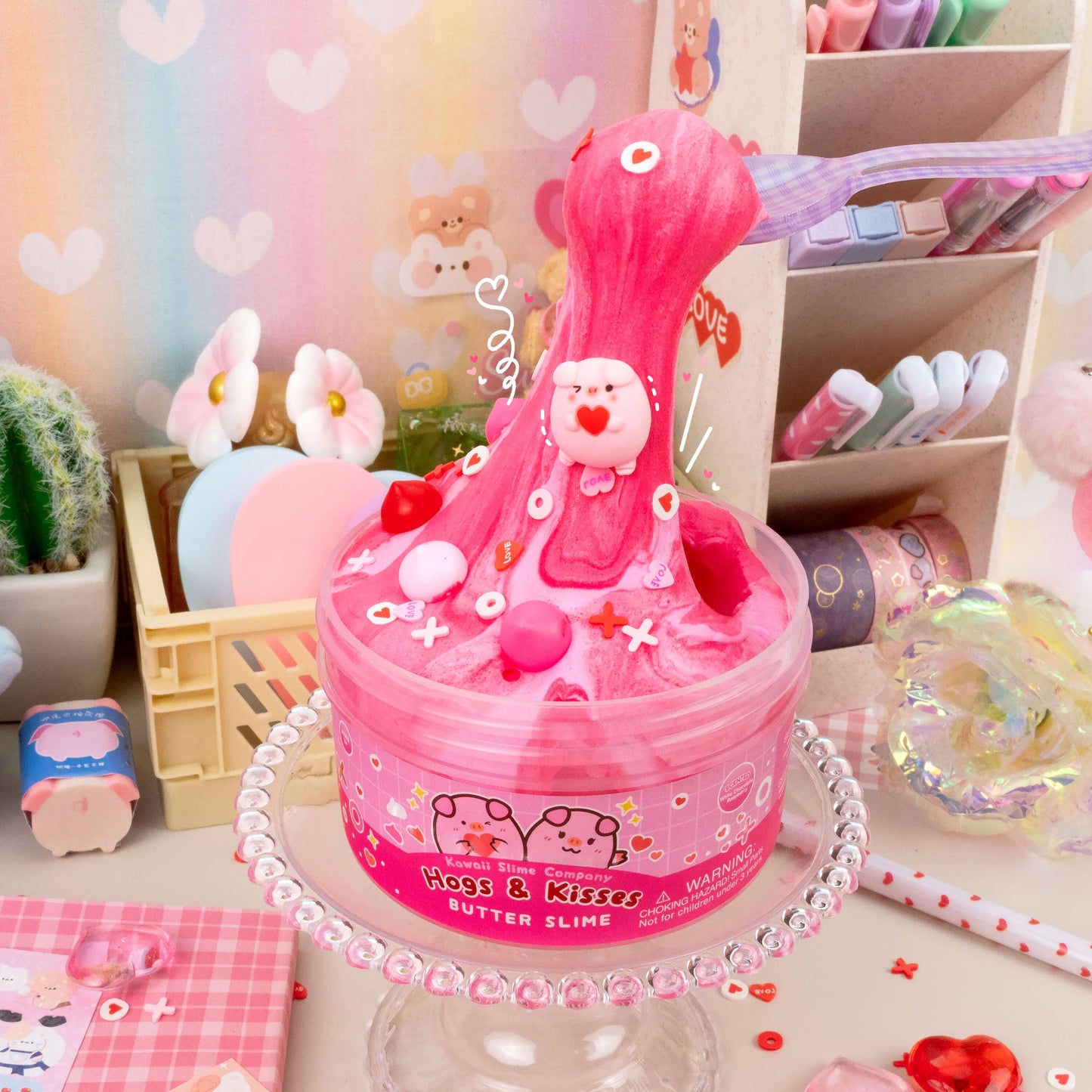 Hogs & Kisses Butter Signature Dome™ Slime (4pcs/case)