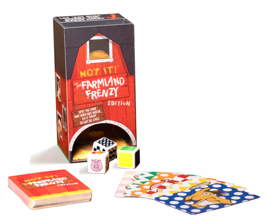 Not It! Farmland Frenzy - Pigs, Cows, Horses, & Chickens
