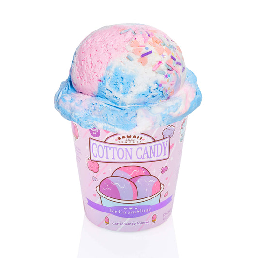 Cotton Candy Scented Ice Cream Pint Slime (5pcs/case)