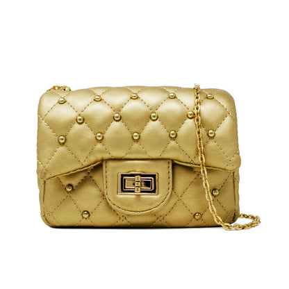 Classic Quilted Stud Mini Bag