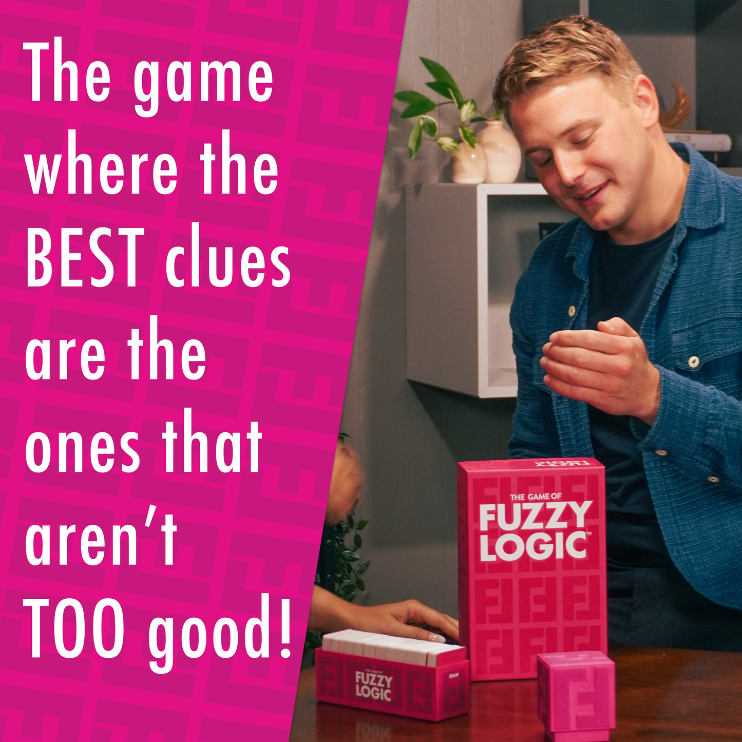 Fuzzy Logic - Riddle Clue Giving Party Game Great Gift