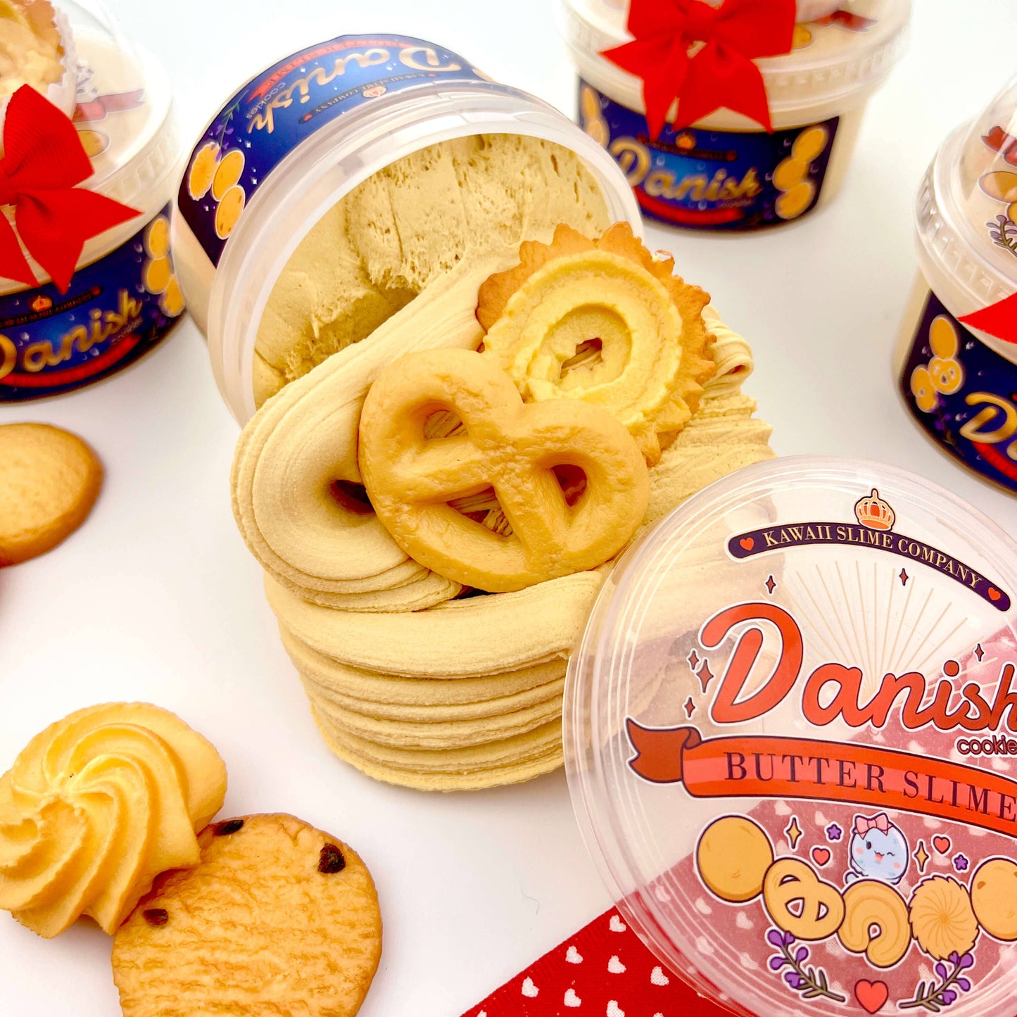 Danish Butter Cookies Butter Slime