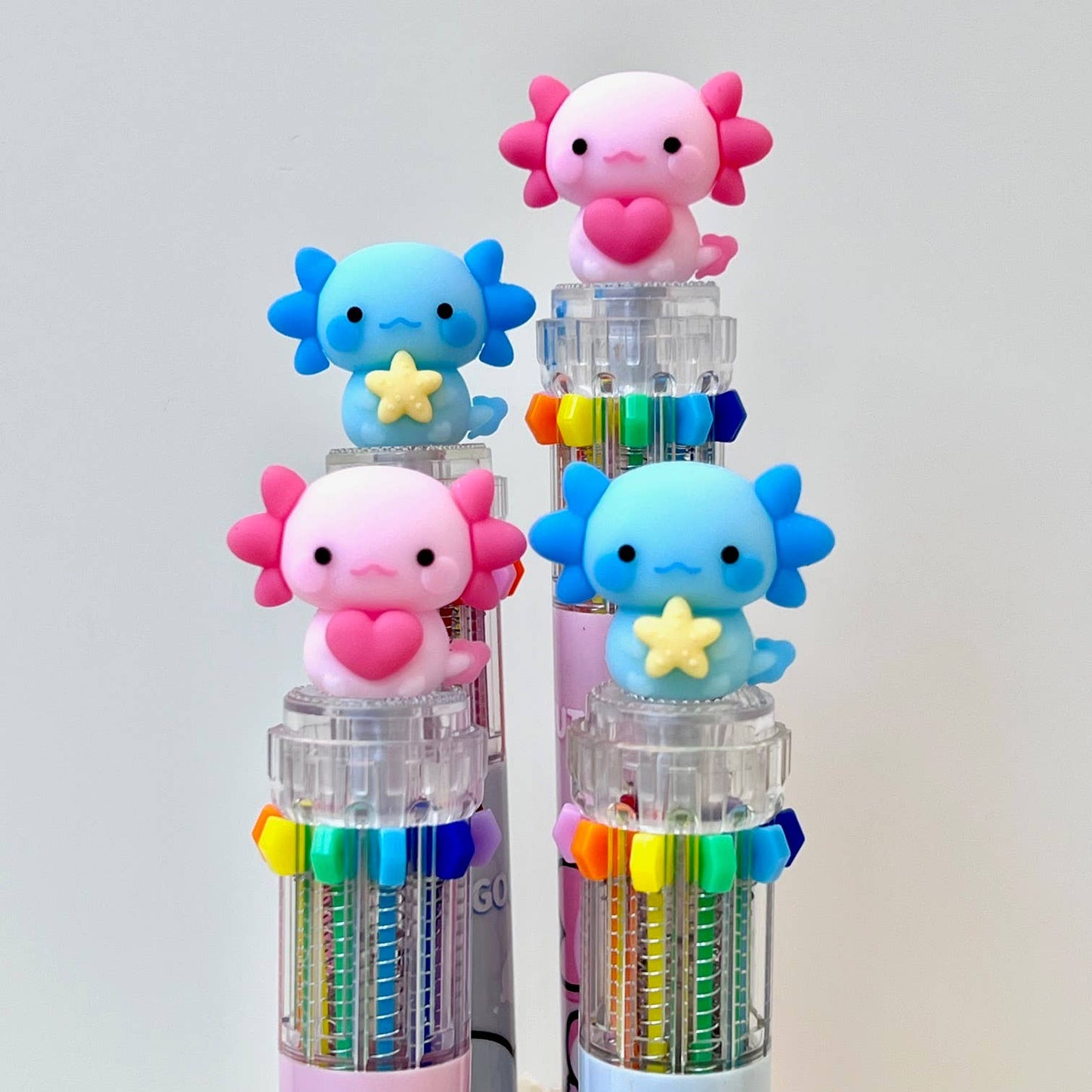 23035 Axolotl 10-Color Retractable Ball Pen-36