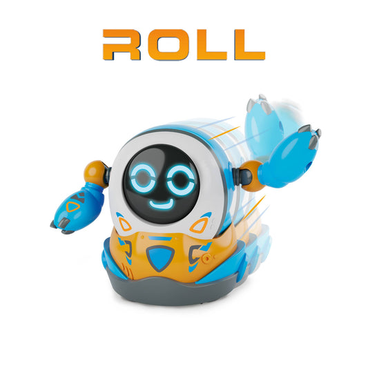 Crazy Robot - Roll Bot - Orange/Blue