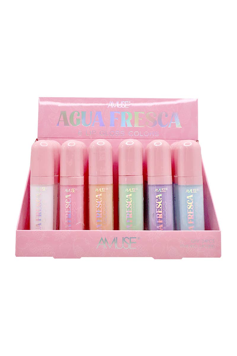 AMUSE LIP2200 Agua Fresca Lip Gloss - 24 pcs