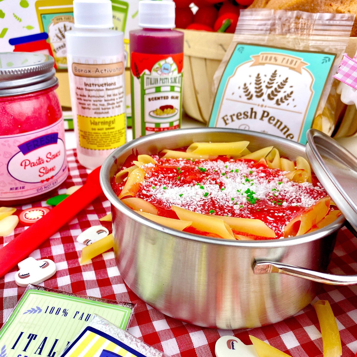 Shelly's Italian Pasta DIY Slime Kit (2pcs/case)