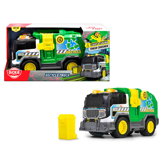 Simba Dickie - City Vehicles-Recycle, Dump Truck, Excavator