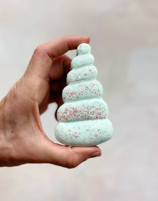 Unicorn horn Bath Bomb - with toy!