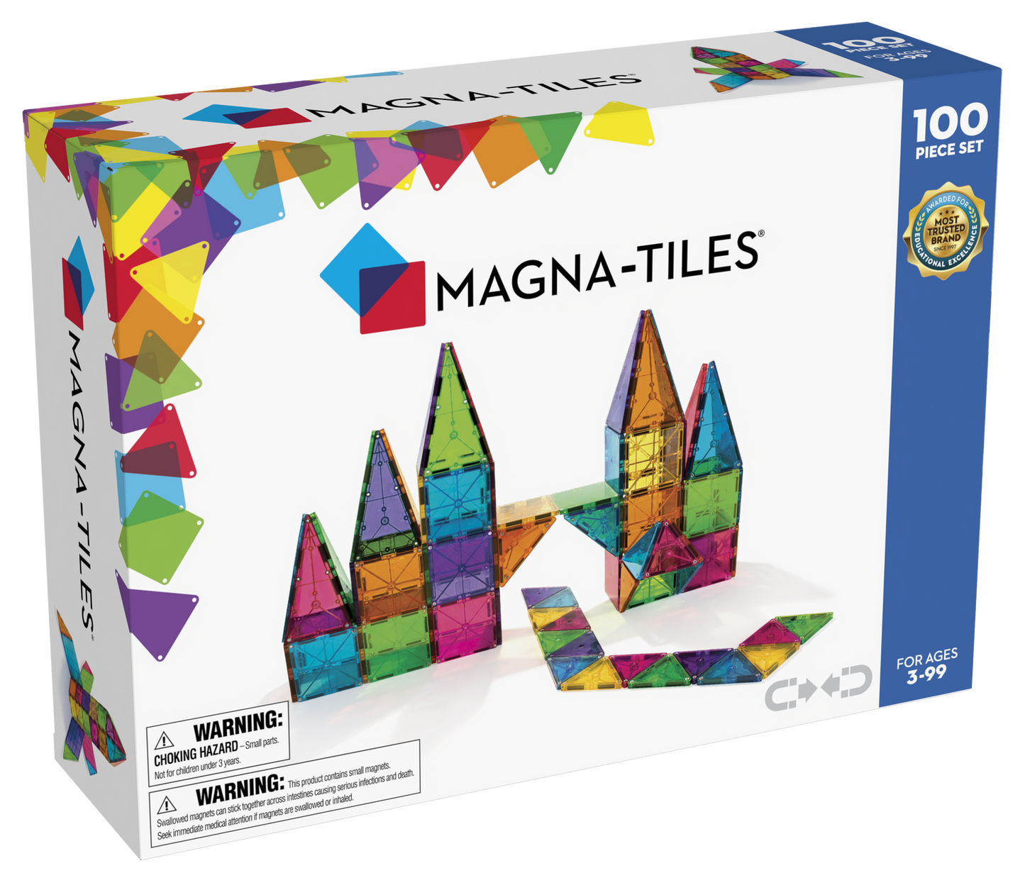 Magna-Tiles Classic 100-Piece Set