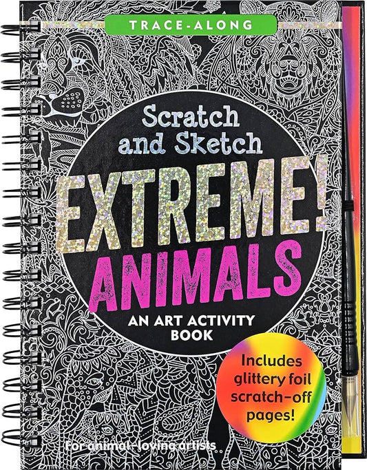 Extreme Animals Scratch & Sketc