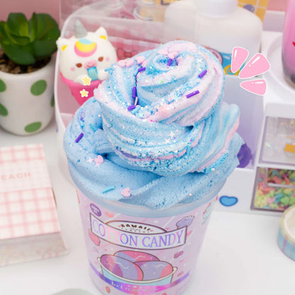 Cotton Candy Scented Ice Cream Pint Slime