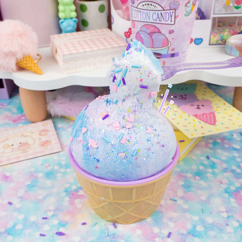 Cotton Candy Scented Ice Cream Pint Slime