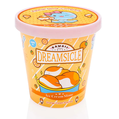 Dreamsicle Scented Ice Cream Pint Slime