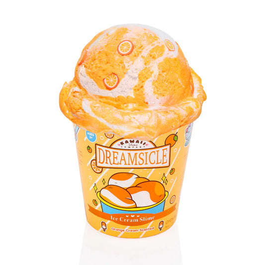 Dreamsicle Scented Ice Cream Pint Slime