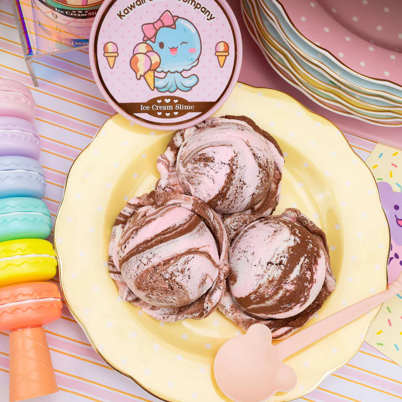 Neapolitan Scented Ice Cream Slime