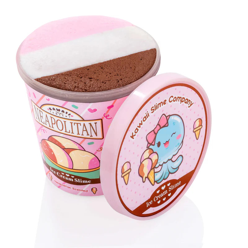 Neapolitan Scented Ice Cream Slime