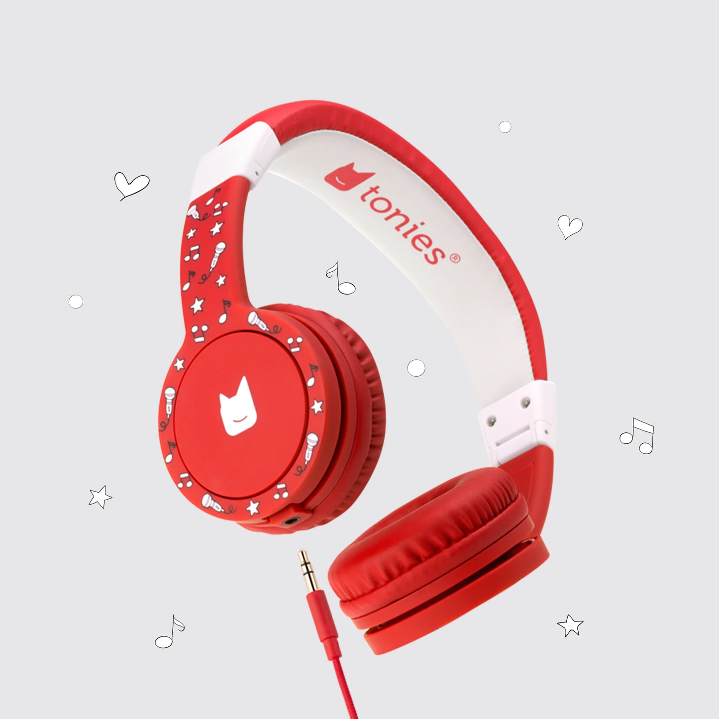 Tonies: Headphones Red