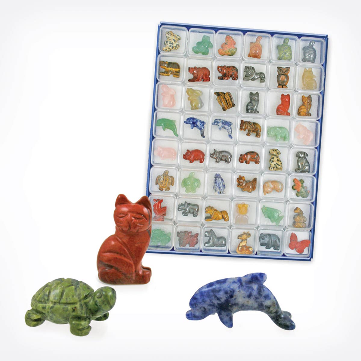 Carved Stone Animals