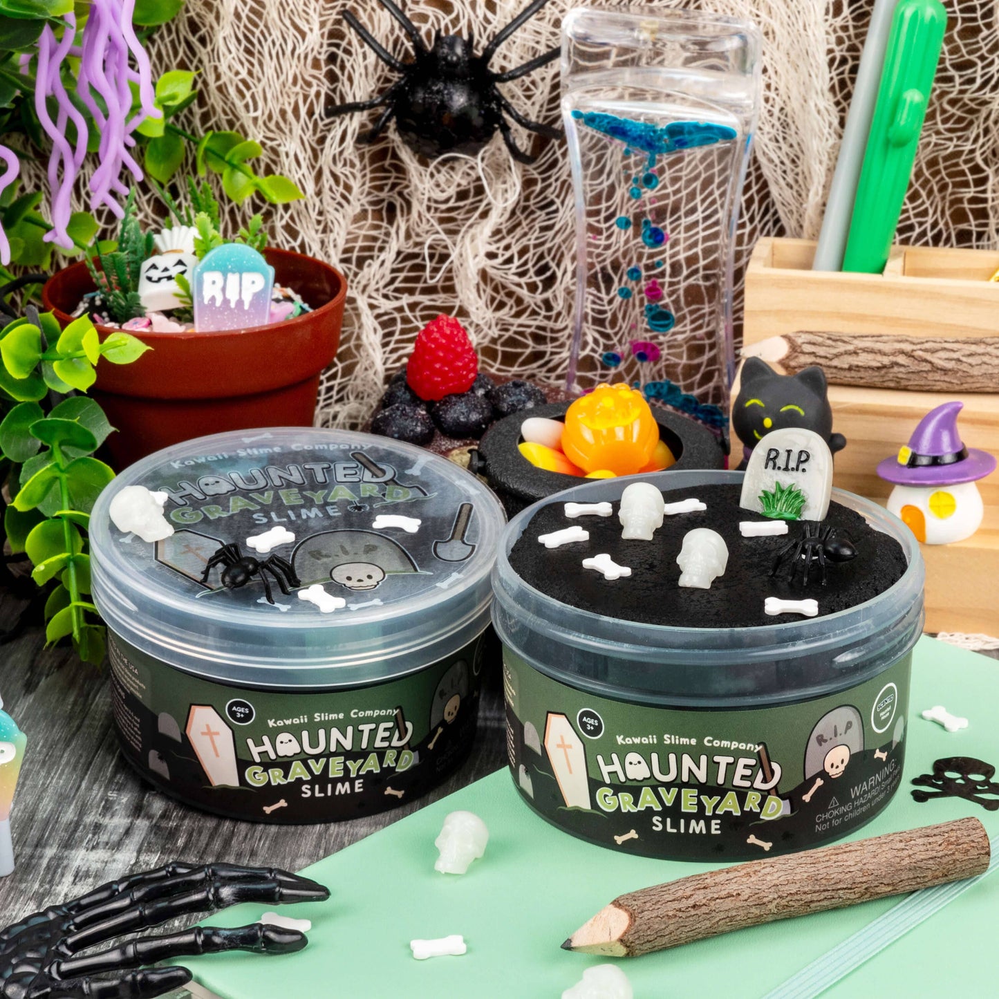 Haunted Graveyard Cloud Creme Slime (4pcs/case)