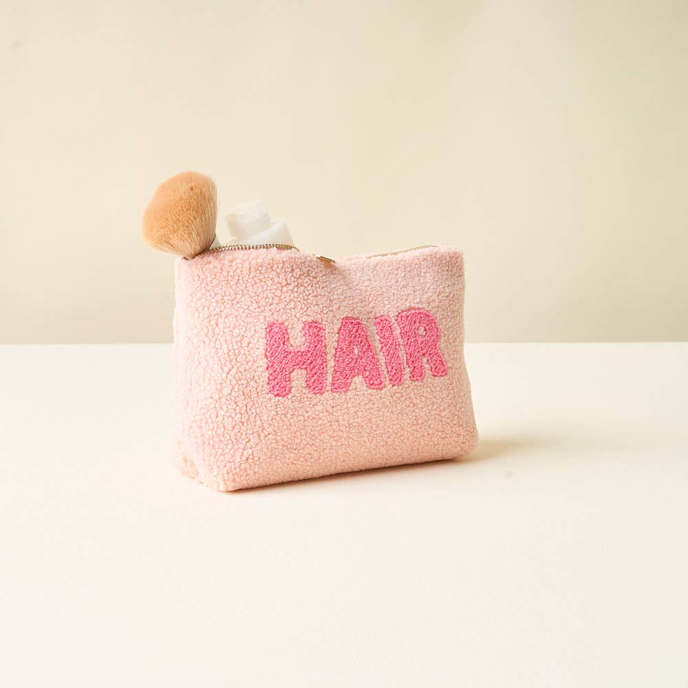 Hair Teddy Pouch